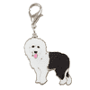 Hundecharms m. hunderacer - Old English sheepdog