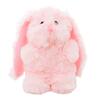 Lyserød plys kanin