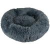Luksus Ollipet Soft Cloud Hundekurv m. aftageligt betræk | Koksgrå