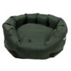 Buster Cocoon hundeseng - flaskegrøn | Hundeseng og hundekurv