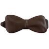 Plast sløjfe spænde | 5 cm | Chokoladebrun