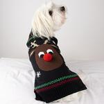 Julesweater til hund | M. Rensdyr
