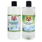 B&B Parfumefri hundeshampoo og balsamsæt | 750ml z1