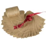 Pakkekalender gaveposer | 24 stk