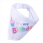 It's my Birthday Bandana | Hvid