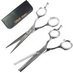 Ollipet Exclusive saksesæt 5,5" | Læderlook etui z1