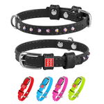 WauDog Glamour Halsbånd m. Sten | OUTLET