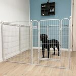 Ollipet hvalpegård m. stokke og gulvbeskytter | 100cm. Høj