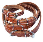 Ozami Læderhalsbånd Cognac