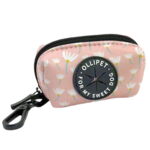 Ollipet City Lux Høm-høm taske| Lyserød m. Blomster