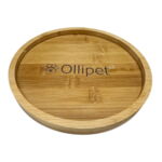Ollipet rund bambusholder | single