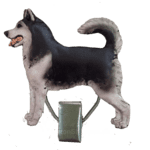 Nummerclips: Siberian Husky