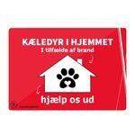 Rednings-Klistermærke til dyr